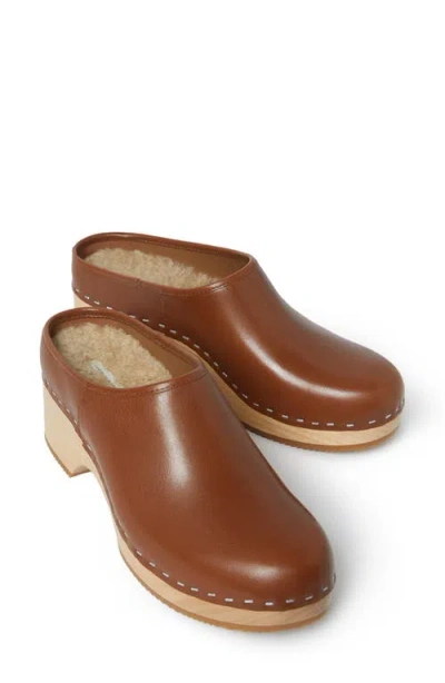 Loeffler Randall Maude Wool Lined Clog Mule