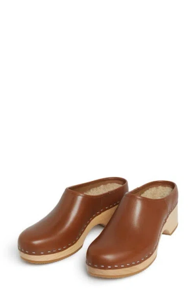 Loeffler Randall Maude Wool Lined Clog Mule