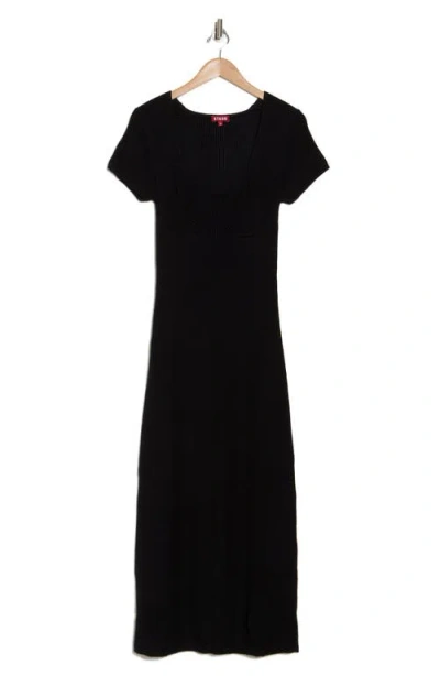 Staud Camden Short Sleeve Maxi Sweater Dress