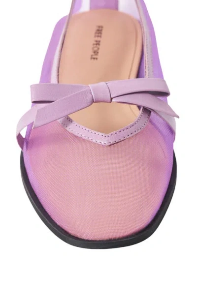 Free People Mania Mesh Bow Flat