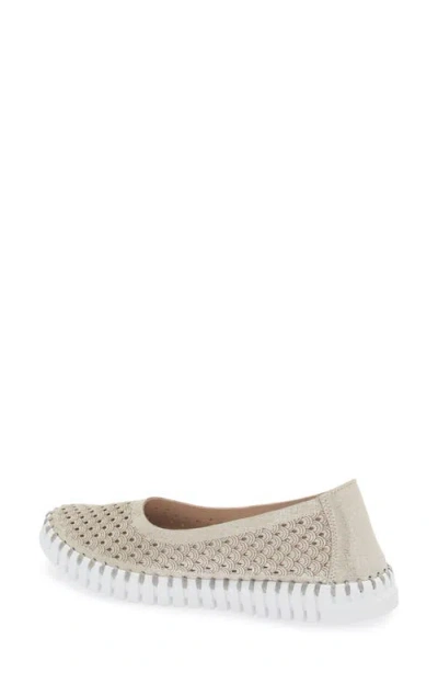Ilse Jacobsen Tulipu Perforated Slip-on Sneaker