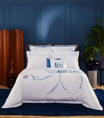 Yves Delorme Couture Abysses Oxford Pillowcase Pair
