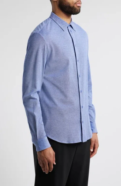 Emporio Armani Cotton Piqué Button-up Shirt