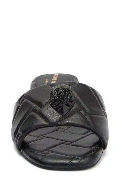 Kurt Geiger London Kensington Quilted Slide Sandal