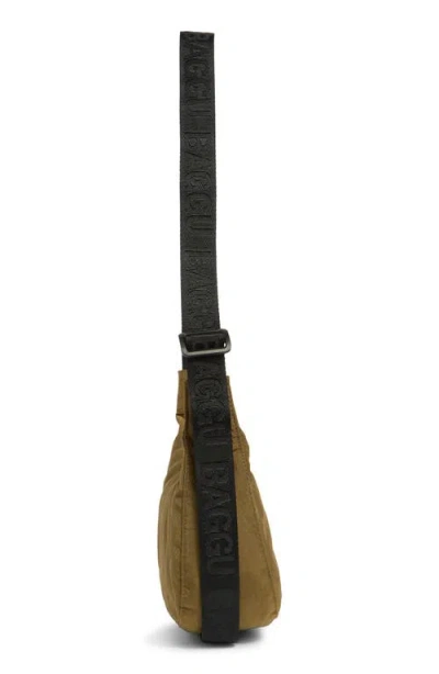 Baggu Small Recycled Nylon Crescent Crossbody Bag