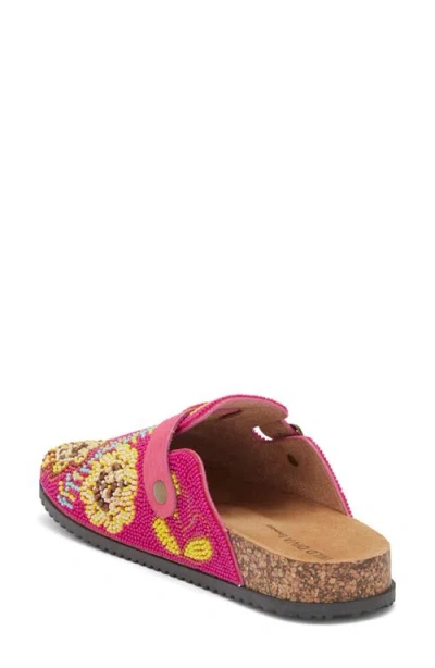 Wild Diva Lounge Matcha Embroidered Mule
