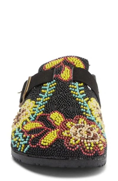 Wild Diva Lounge Matcha Embroidered Mule