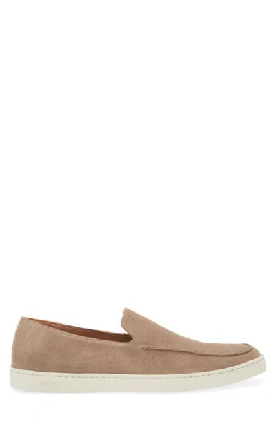 Hugo Boss Sienna Mens Suede Loafers Uk8 Eu42 In Brown