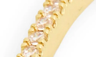 Nordstrom Rack 38mm Cz Pavé Hoop Earrings