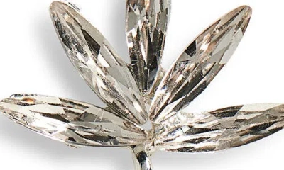 Tasha Crystal Open Square Drop Earrings