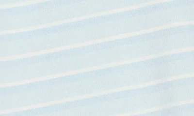 Ag Wanderer Stripe Slim Fit Chino Shorts In Blue