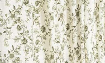 Max Studio Print Fit & Flare Maxi Dress