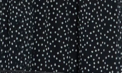 Max Studio Smocked Waist Mesh Dress