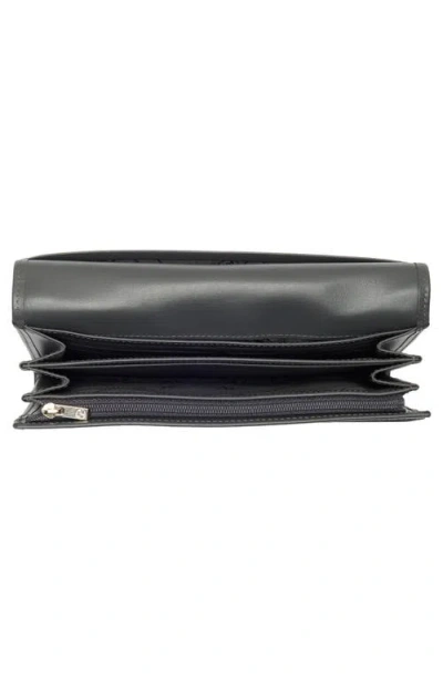 Longchamp Leather Flap Wallet