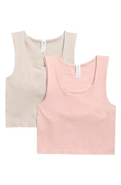Yogalicious Seamless Coraline Set Of 2 Meet 'n Greet Tanks