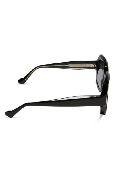 Diff 52mm Gisele Polarized Round Sunglasses