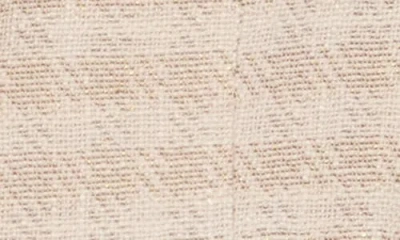 L Agence Maura Cropped Tweed Jacket In Neutral