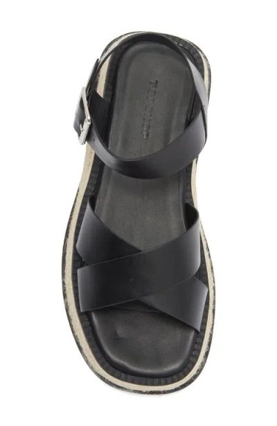 Topshop Jenna Espadrille Flatform Sandal