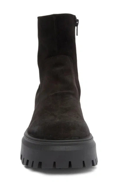 Asos Design Antigua Suede Sock Platform Boot