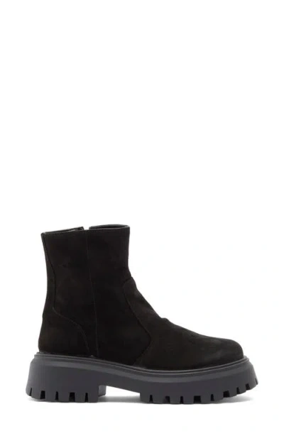 Asos Design Antigua Suede Sock Platform Boot