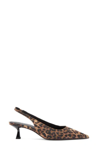 Asos Design Stroll Slingback Kitten Heel Pump