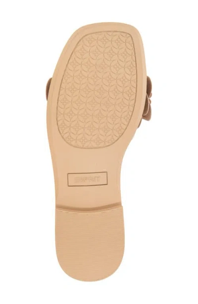 Esprit Heather Floral Appliqué Slide Sandal