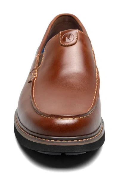 Nunn Bush Owen Ii Moc Slip-on Loafer In Brown