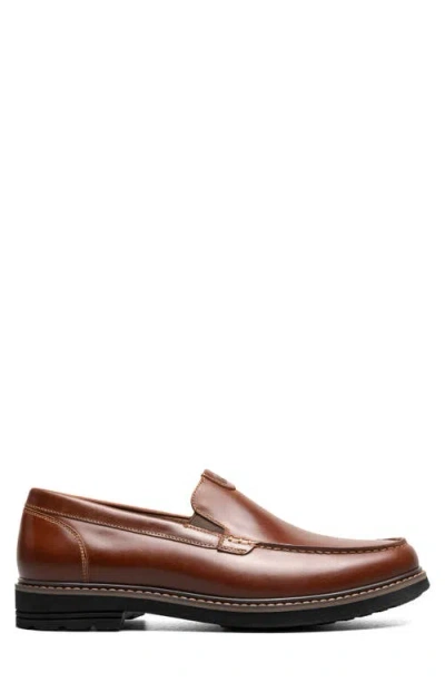 Nunn Bush Owen Ii Moc Slip-on Loafer In Brown