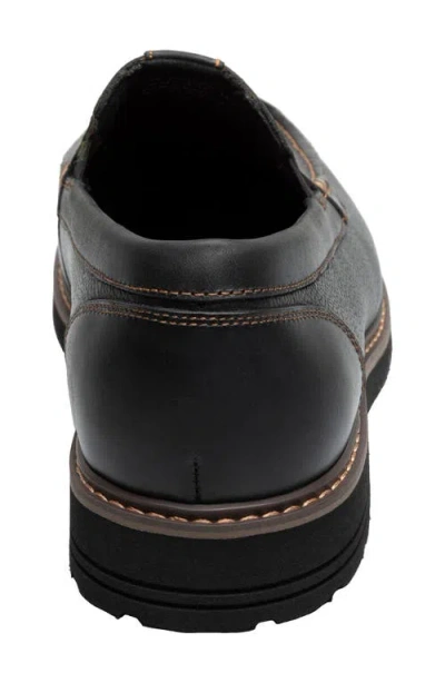 Nunn Bush Owen Ii Moc Slip-on Loafer In Black