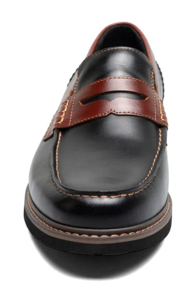 Nunn Bush Odin Ii Penny Loafer In Black