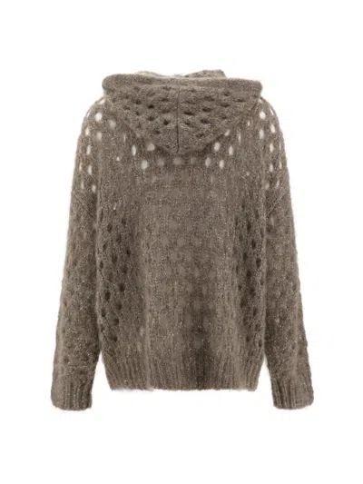 Brunello Cucinelli Hooded Cardigan