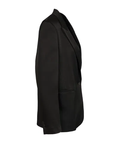 Forte Forte Long Sleeve Blazer In Black