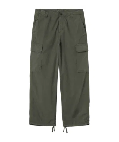 Carhartt Wip Cargo Pants In Green