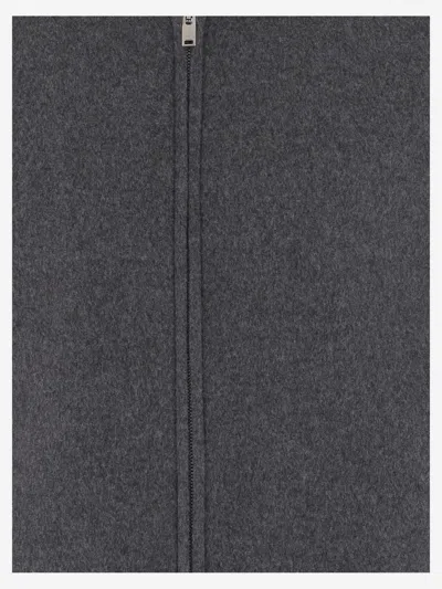 Bottega Veneta Sleeveless Vest In Gray