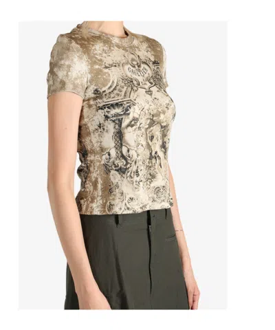 Jean Paul Gaultier - Women Ribbed 'le Medaillon' T-shirt