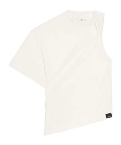 Courrèges Asymmetrical One-shoulder T-shirt In White