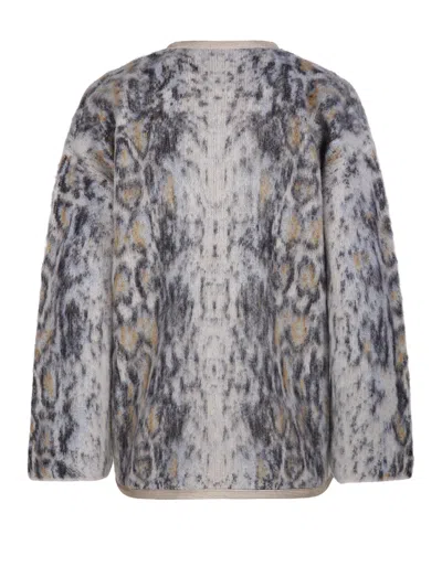 Forte Forte Knitted Jacket In Gray