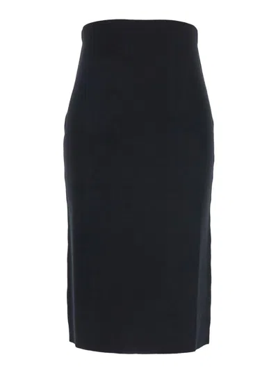 Semicouture Knit Midi Skirt