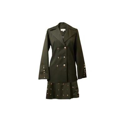 Muda Clothing Fz Llc Green Olivia Co-ord Set
