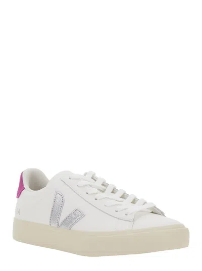 Veja Sneakers Campo Chromefree White Silver Ultraviolet