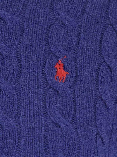 Polo Ralph Lauren Sweater Pull Oversize In Blue