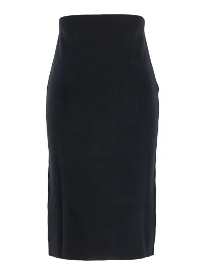 Semicouture Knit Midi Skirt