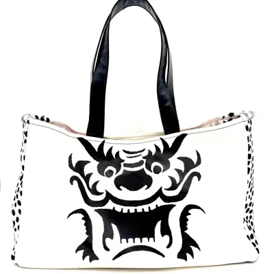 Lynn Tallerico Women's Neutrals Mahjong Tote In Cream