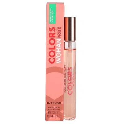 Benetton Ladies Colors Rose Intense Edp Spray 0.33 oz Fragrances 8433982020537