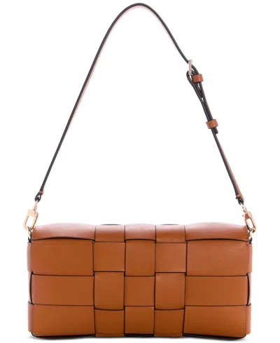 Guess Maylee Woven Flap Shoulder Bag