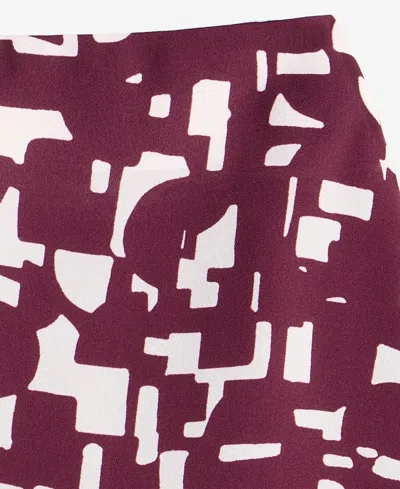 On 34th Women's Geo Puzzle Print A-line Mini Skirt, Exclusively At Macy's