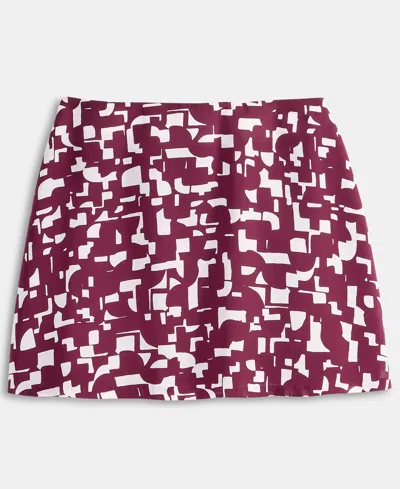 On 34th Women's Geo Puzzle Print A-line Mini Skirt, Exclusively At Macy's
