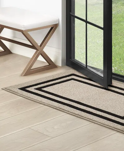 Jean Pierre New York Jean Pierre Double Line Border Tufted