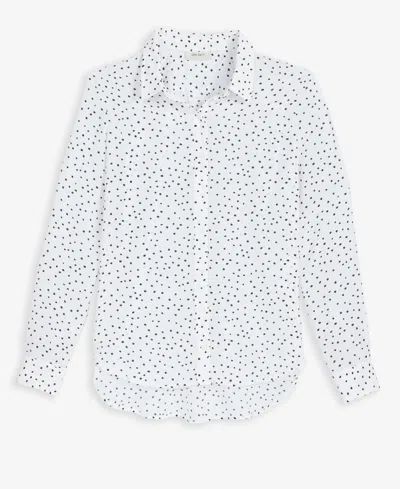 On 34th Women's Printed Silky Button-front Shirt, Exclusively At Macy's