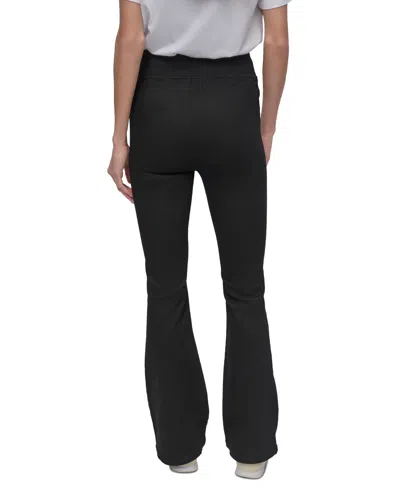 Dkny Jeans Petite High-rise Pull-on Flare Jeans